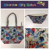 Large Tote Bag With Zip - Marvel